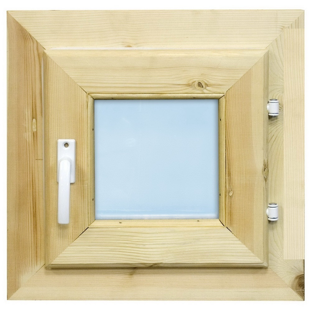 Окно деревянное 50х50х6 см #1