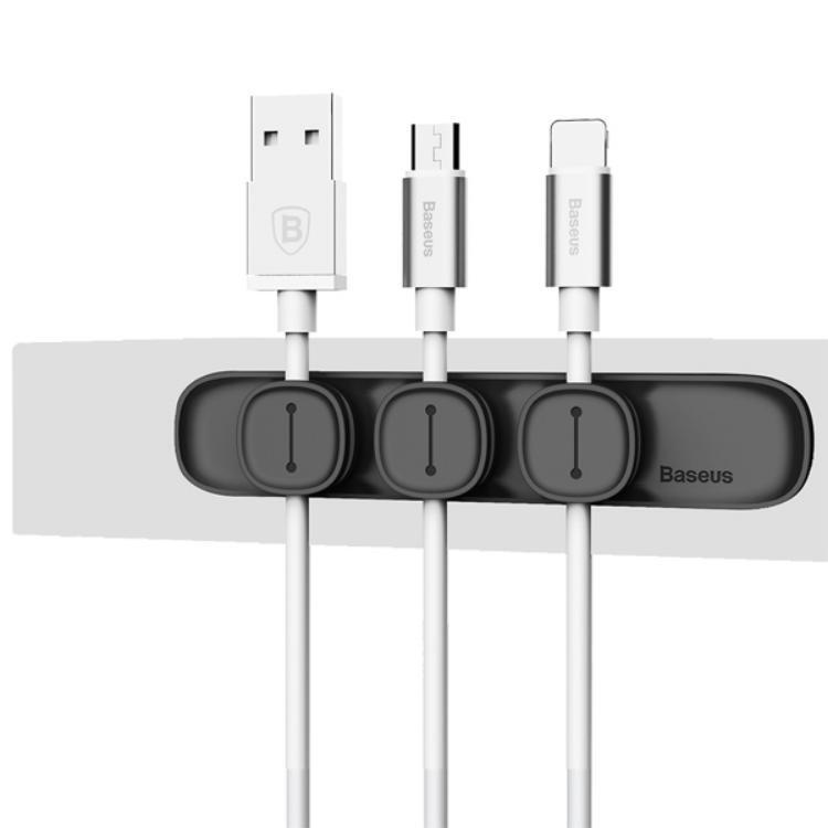 Держатель кабеля телефона. Магнитный держатель проводов Baseus Peas Cable clip Black ACWDJ-01. Magnetic Cable clip Baseus. Baseus держатель кабеля. Держатель кабеля TRC 300.