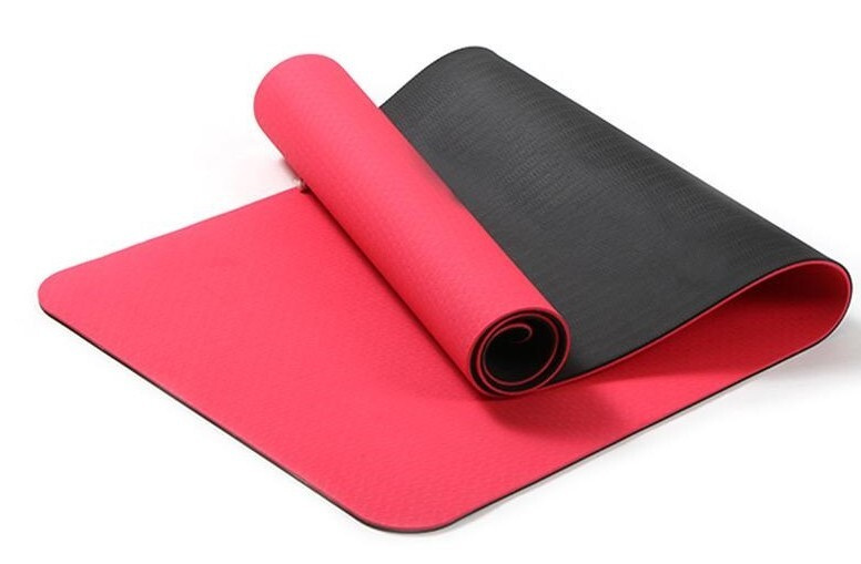 Коврик для йоги и фитнеса LVP, TPE сиреневый фиолетовый, 183 - купить ...