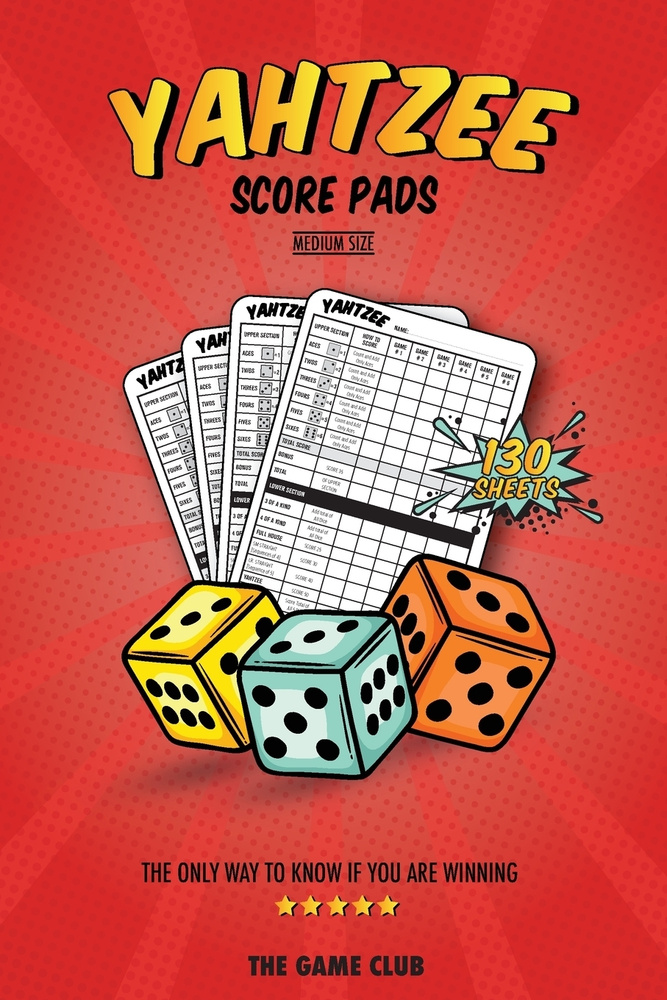 YAHTZEE Score Pads. 130 Sheets for Scorekeeping - Yahtzee Score Cards with Size 6 x 9 inches #1