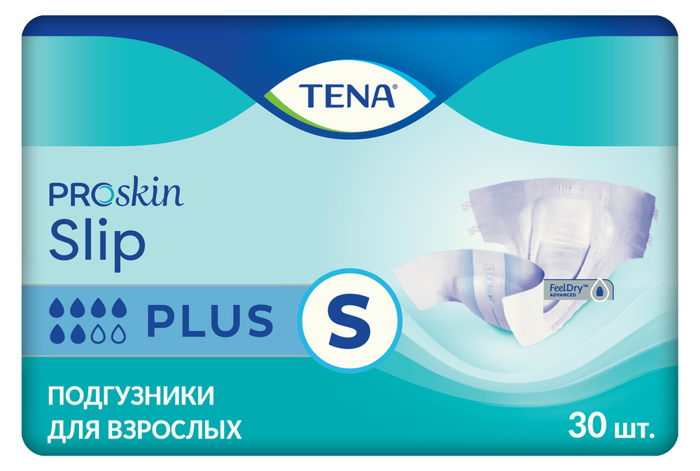 Подгузники для взрослых Tena Slip Plus S, 30 шт #1