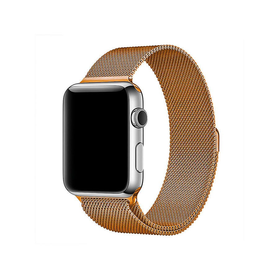 Металлический ремешок для Apple Watch 1/2/3/4/5/6/7/SE 38/40/41 мм Dismac Elegant Series Milanese Loop, #1