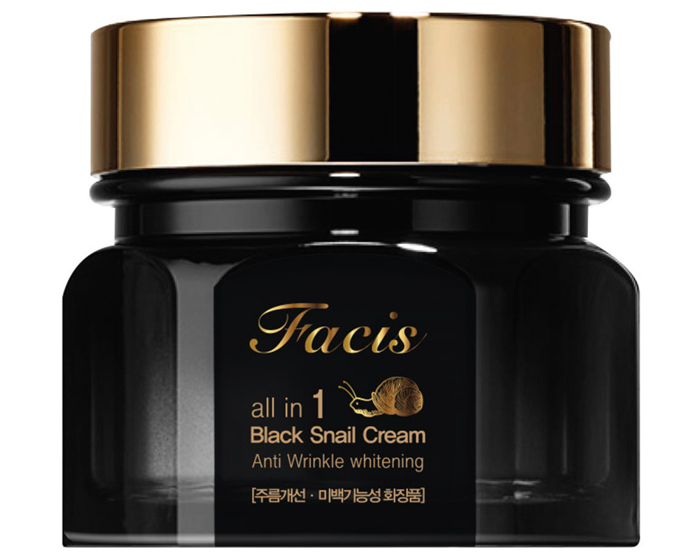 JIGOTT Facis Крем для лица МУЦИН УЛИТКИ All-In-One Black Snail Cream ...