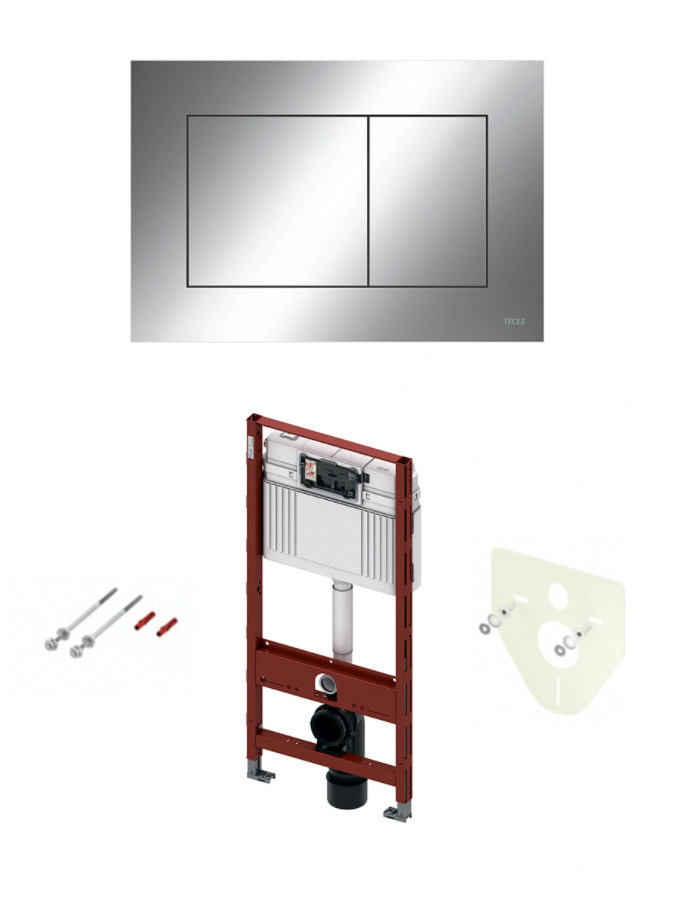 Комплект TECEbase для установки подвесного унитаза с панелью смыва ...