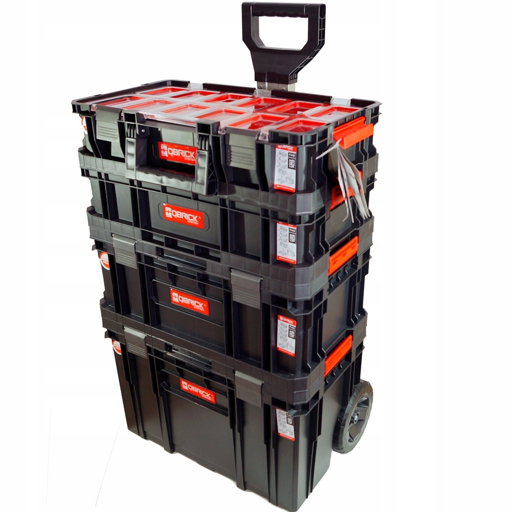 Набор ящиков QBRICK SYSTEM TWO 6in1 535х390х820мм (TWO CART + TOOLBOX + ORGANIZER MULTI (2шт) + BOX 100 #1