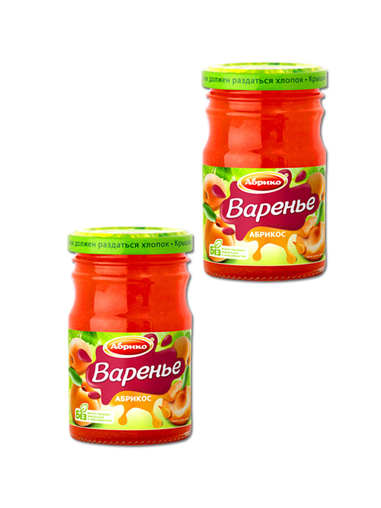 Абрико Варенье Абрикос, 2 х 250г (500 г) - купить с доставкой по ...