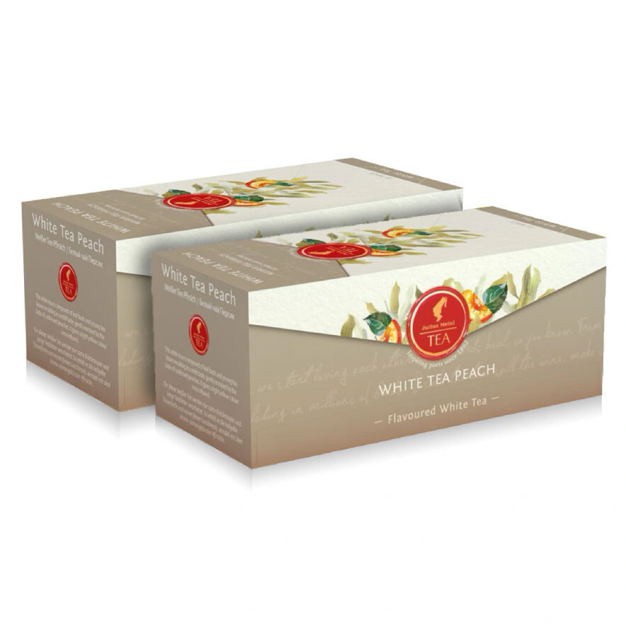 Чай в пакетиках Julius Meinl White Tea Peach (Белый чай персиковый) 2x25шт  #1