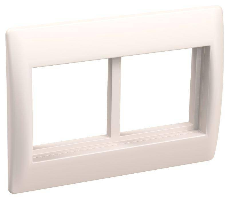 Рамка 4мод. Праймер с суппортом 75мм бел. ИЭК CKK-40D-RSU4-075-K01 ...