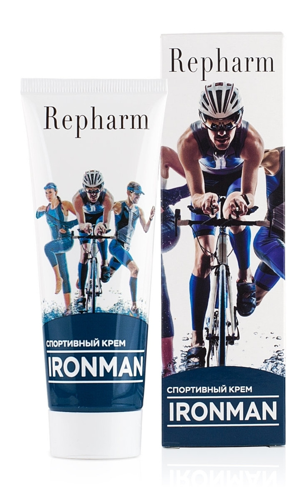 Repharm Крем для рук, ног и тела Ironman восстановление после интенсивной физической нагрузки устранение #1