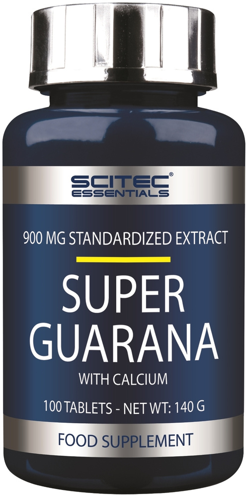 Гуарана Scitec Nutrition Super Guarana 900 мг 100 таб. (таблетка 1.4 г.) #1