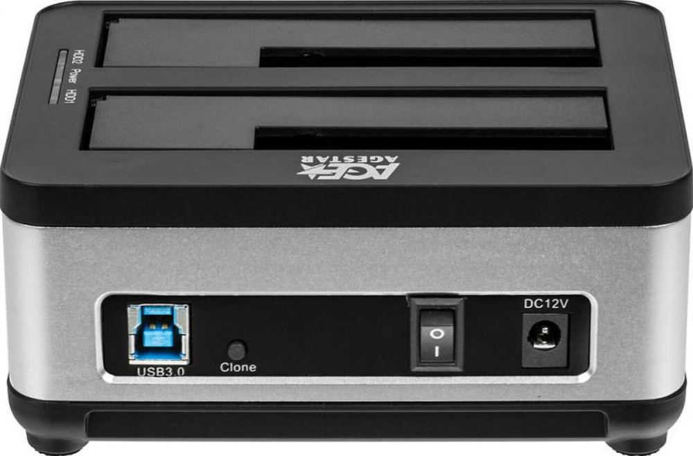 Док-станция AgeStar Docking Station 3UBT8 Black - купить с доставкой по ...
