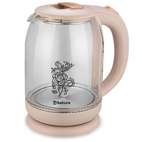 Sakura Электрический чайник SA-2709CW, слоновая кость #1