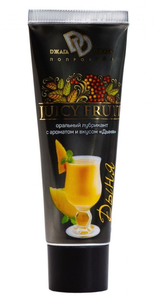 Интимный съедобный лубрикант JUICY FRUIT с ароматом дыни - 30 мл.  #1