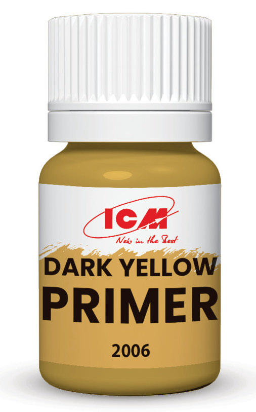 ICM Primer, Грунтовка акриловая, Темно-желтая (Dark Yellow), 17 мл, C2006  #1