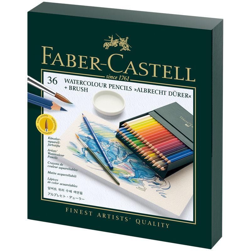 Карандаши акварельные художественные Faber-Castell "Albrecht Durer", 36цв, студийная коробка  #1