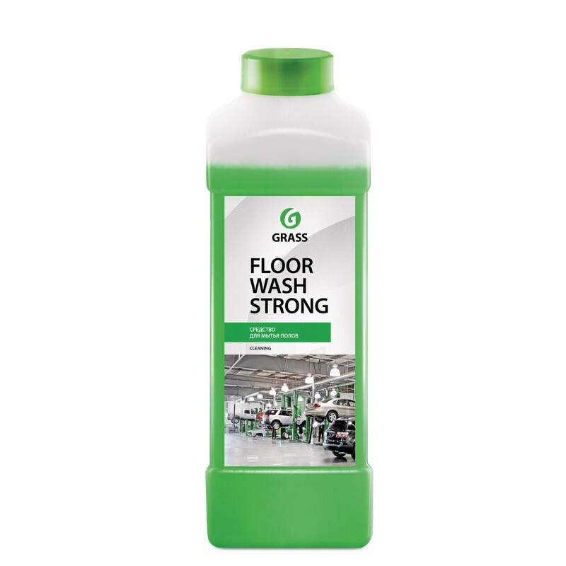 Средство для мытья пола Floor Wash Strong 1л щелочное концентрат ...