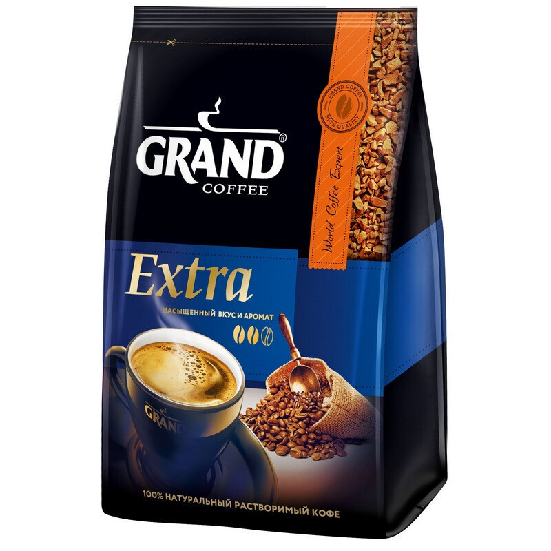 Кофе Grand Extra раств., 500 г пакет. #1
