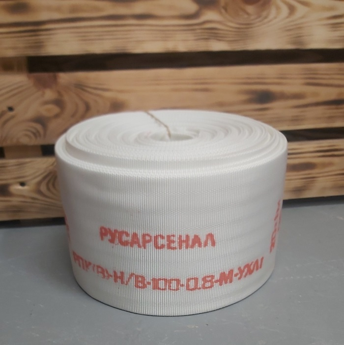 Рукав пожарный 100 мм, напорный РПК(В)-100-0,8-М-УХЛ1 без головок 20м ...