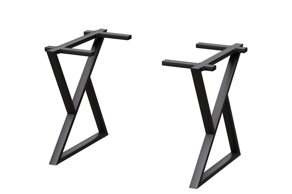 Подстолье для стола Millwood Дели, опора мебельная, ножки металлические для стола в стиле лофт, 68х32х72 #1