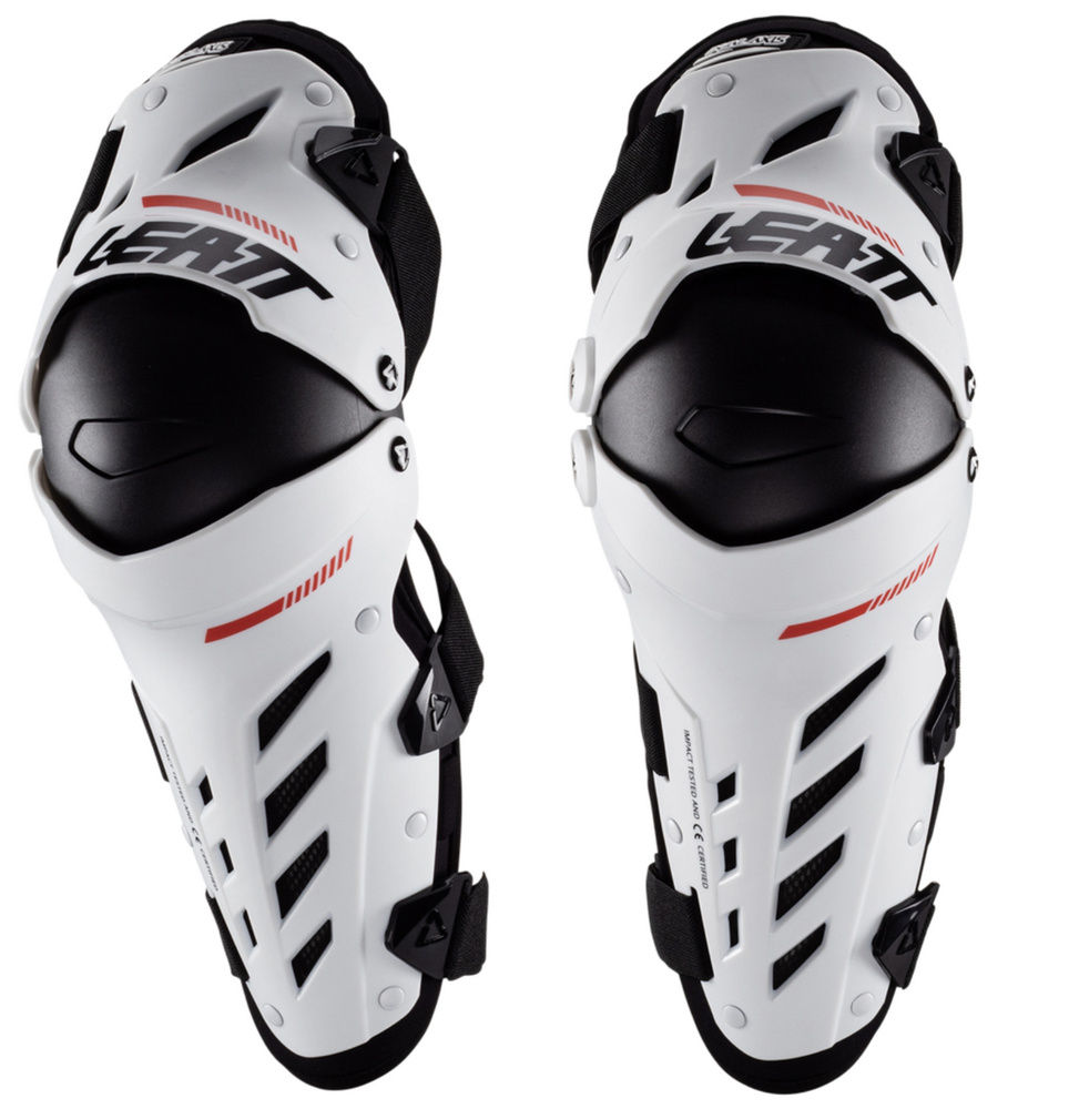 Наколенники Leatt Dual Axis Knee & Shin Guard White XXL #1