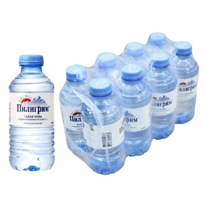 Вода "ПИЛИГРИМ" 0,25 х 8 шт. б/газ талая природная столовая питьевая  #1