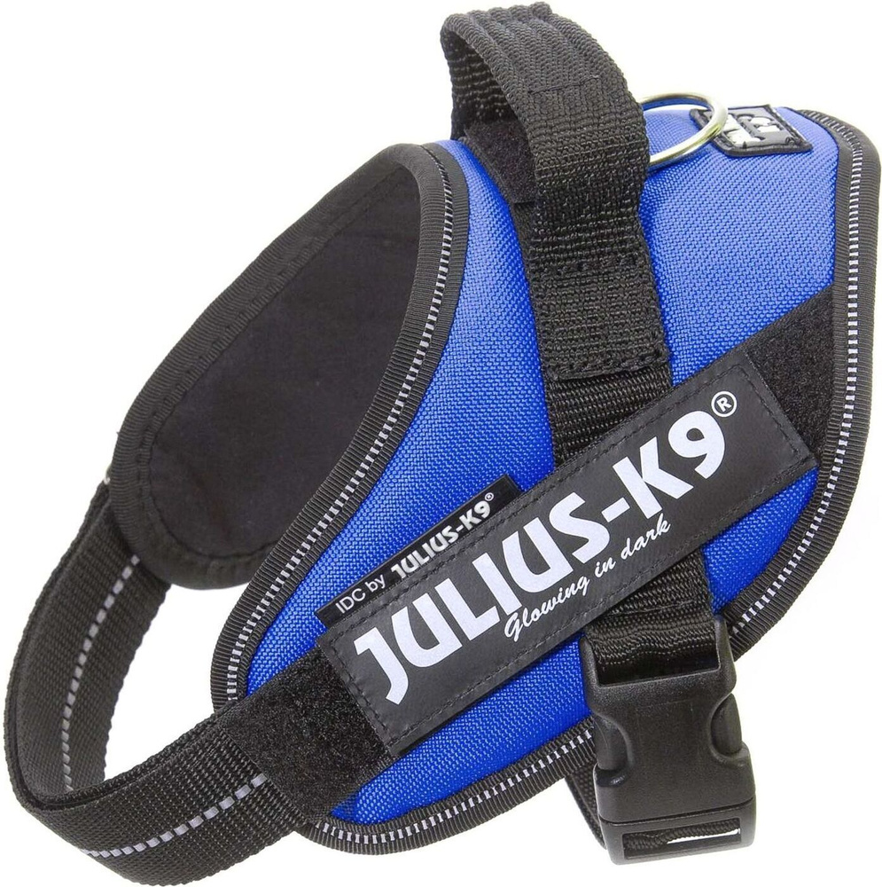 JULIUS-K9 IDC-Powerharness / Шлейка Джулиус К9 для собак Синий Mini-Mini (40-53см/ 4-7кг)  #1