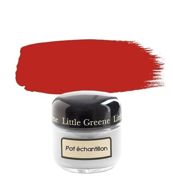 Little Greene Краска Быстросохнущая, Глубокоматовое покрытие, 0.06 л, красный  #1