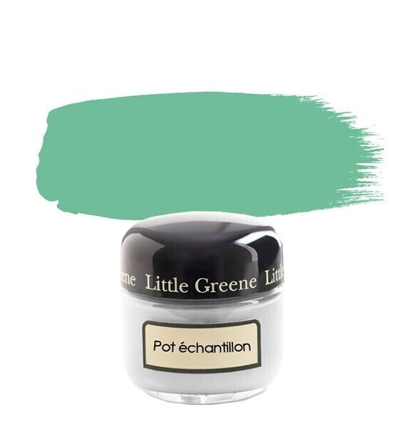 Little Greene Краска Быстросохнущая, Глубокоматовое покрытие, 0.06 л, зеленый  #1