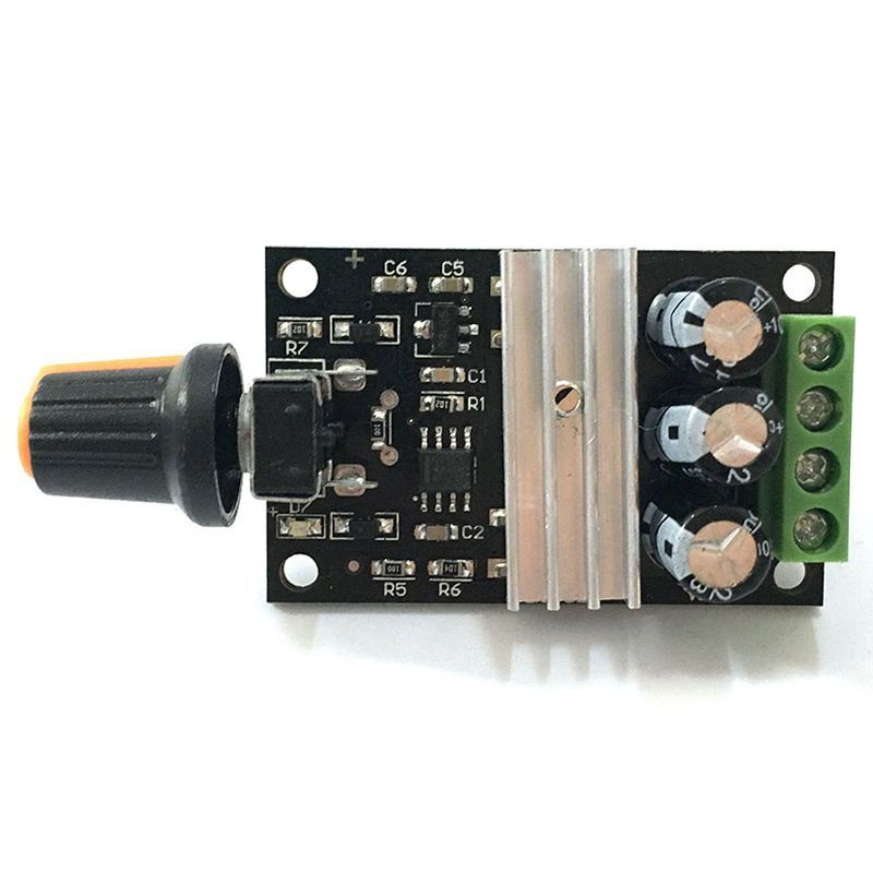 DC 6V 12V 24V 28VDC 3A 80W PWM регулятор скорости двигателя - купить по ...