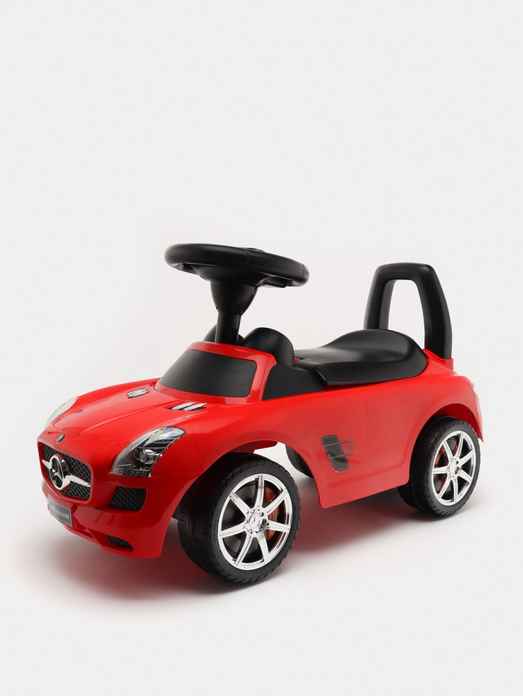 BabyRacer Машинка детская каталка Mercedes-Benz SLS, толокар детский ...