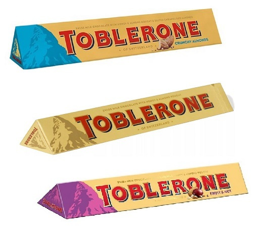 Шоколад Toblerone Almond, Fruit and Nut, Milk / Тоблерон набор ...