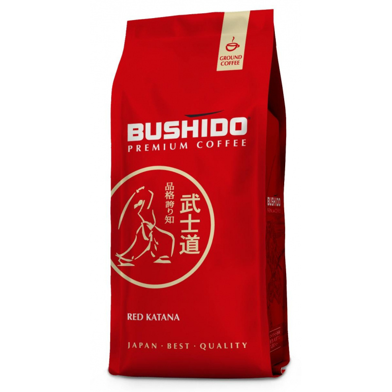 Кофе Bushido Red Katana молотый, 227г пакет #1