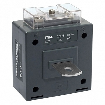 Трансформатор тока ТТИ-А 50/5А 5ВА, кл.т. 0,5 код. ITT10-2-05-0050 IEK  #1