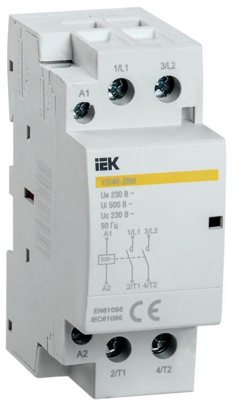 Контактор модульный КМ40-20М AC IEK MKK11-40-20 #1