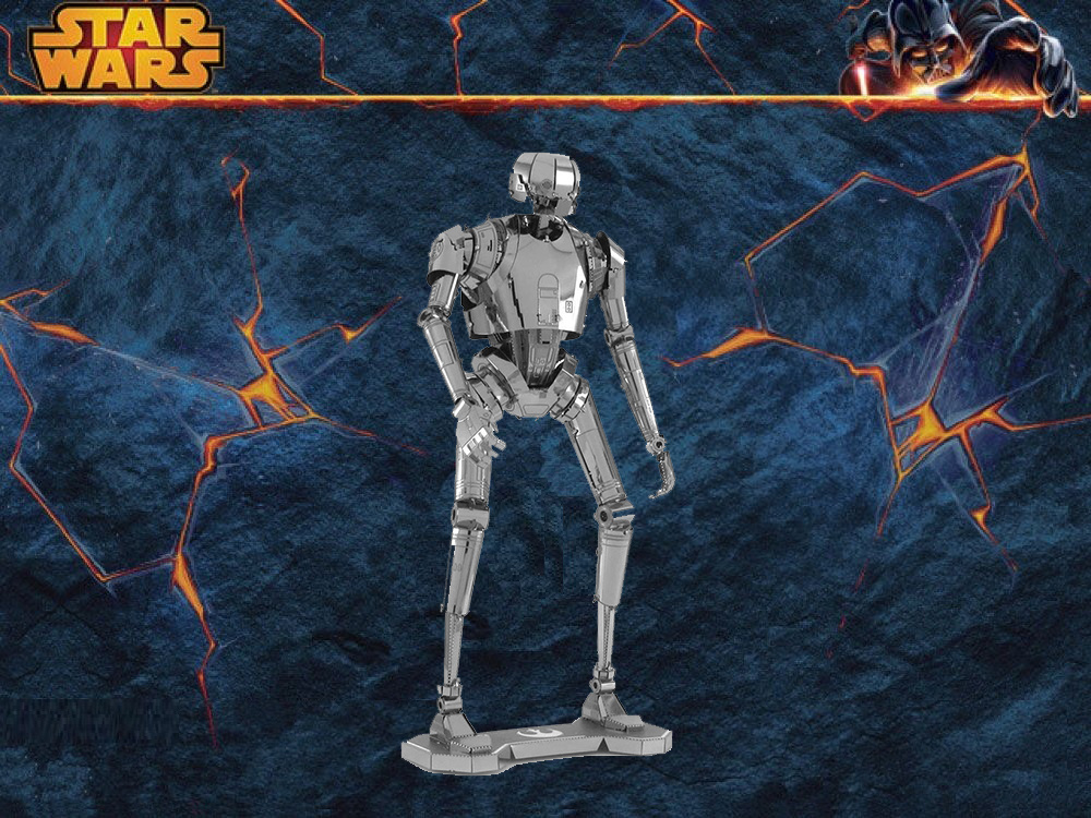 3D сборная металлическая модель пазл \"Дроид-охранник K-2SO\". Лазерная ...