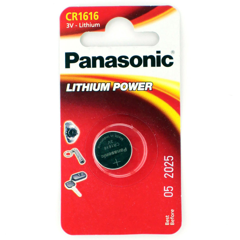 Panasonic Батарейка CR1616, Литиевый тип, 3 В, 1 шт #1