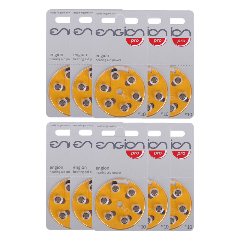 Батарейка PR70 (ZA10, V10, DA230), Воздушно-цинковый тип, 1,4 В, 60 шт ...