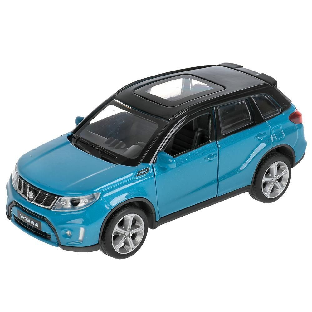 Модель машины Технопарк Suzuki Vitara, голубая, инерционная VIТАRА-12-ВUВК  - купить с доставкой по выгодным ценам в интернет-магазине OZON (560097537)