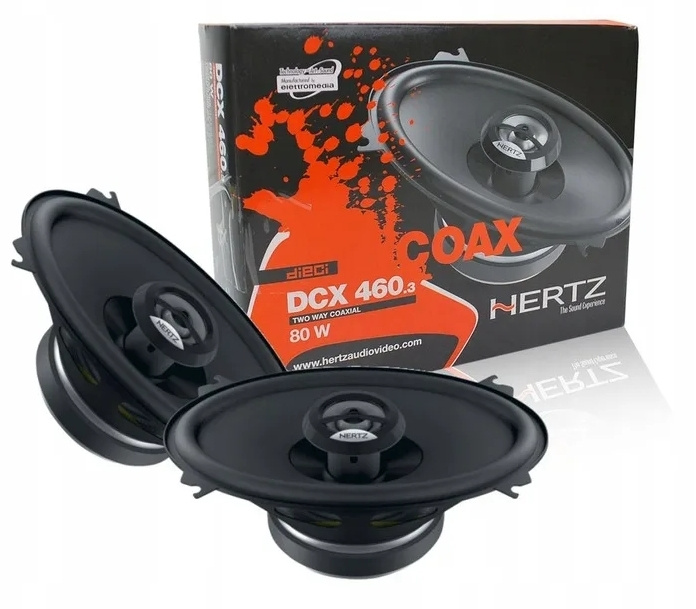 HERTZ Колонки для автомобиля DCX 460.3, Овал 10x16 см (4x6 дюйм.) #1