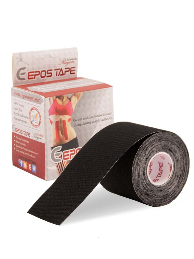 Тейп для лица тела груди EPOS TAPE Rayon спортивный медицинский ...