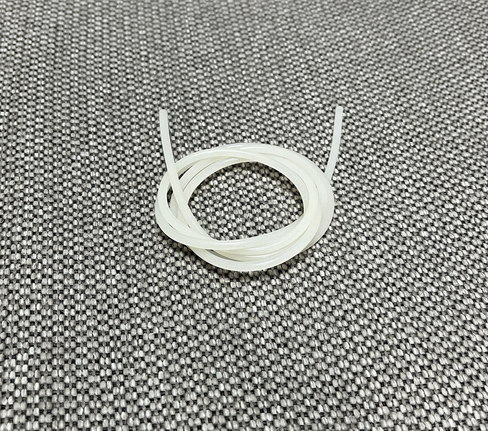 Шнур круглый силиконовый  диаметр 3мм,  длина 1 метр #1