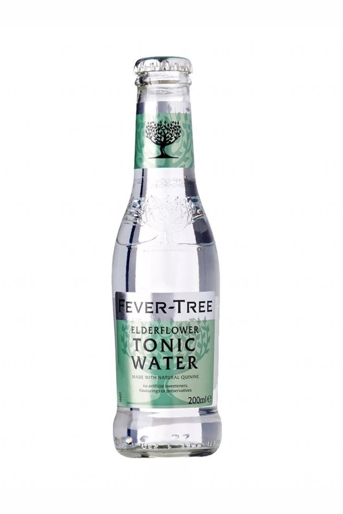 Газированный напиток Fever-Tree Elderflower Tonic, 24 шт по 200 мл ...