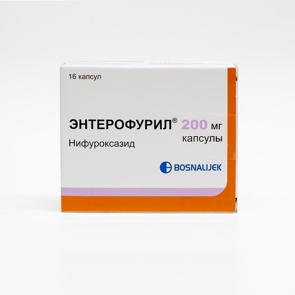 Энтерофурил капсулы 200мг 16шт — купить в интернет-аптеке OZON ...