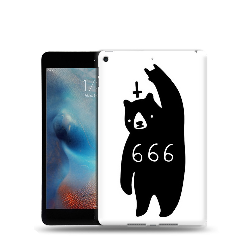 Чехол задняя-панель-накладка-бампер MyPads медведь 666 для iPad mini 1/iPad  mini 2/iPad mini 3-A1432/A1454/A1455/A1489/A1490/A1491/A1599/A1601  противоударный - купить с доставкой по выгодным ценам в интернет-магазине  OZON (592346413)