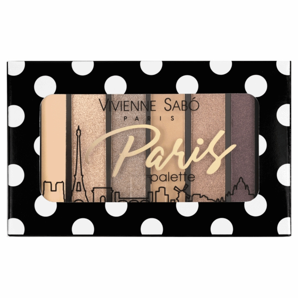 Vivienne Sabo Палетка теней для век мини Paris, тон 03 Grand Opera ...