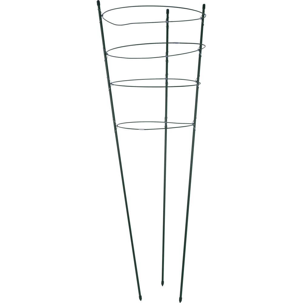 Поддержка для цветов 4 кольца, 90 см выполняет функцию опоры для неокрепших  стеблей, которые могут ломаться под весом массивных соцветий - купить по  выгодной цене в интернет-магазине OZON (306237602)