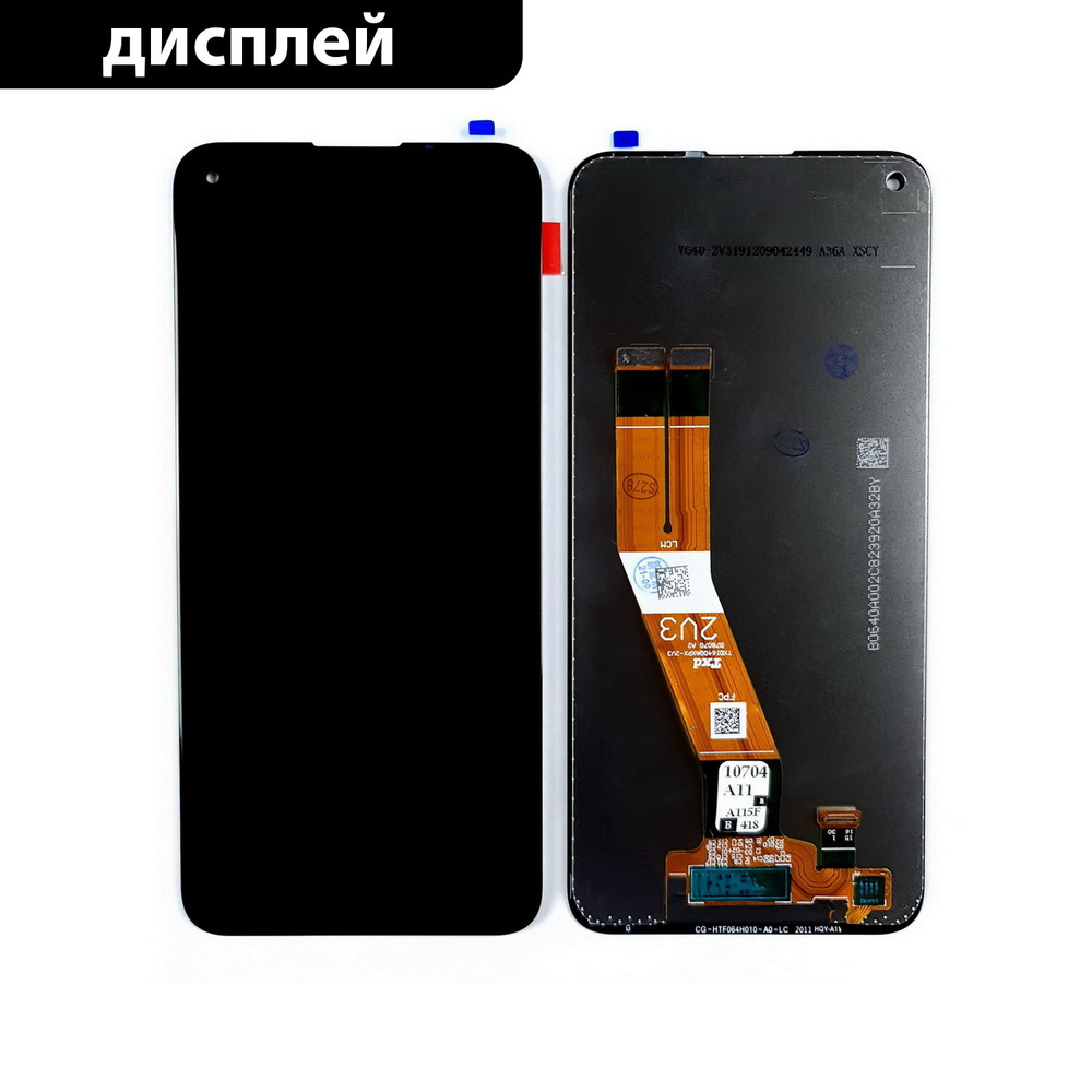 Дисплей Best Parts для Samsung A115F Galaxy A11 / M115F Galaxy M11 (2020) в  сборе с сенсором ( чёрный ) GH81-18760A NF сервисный