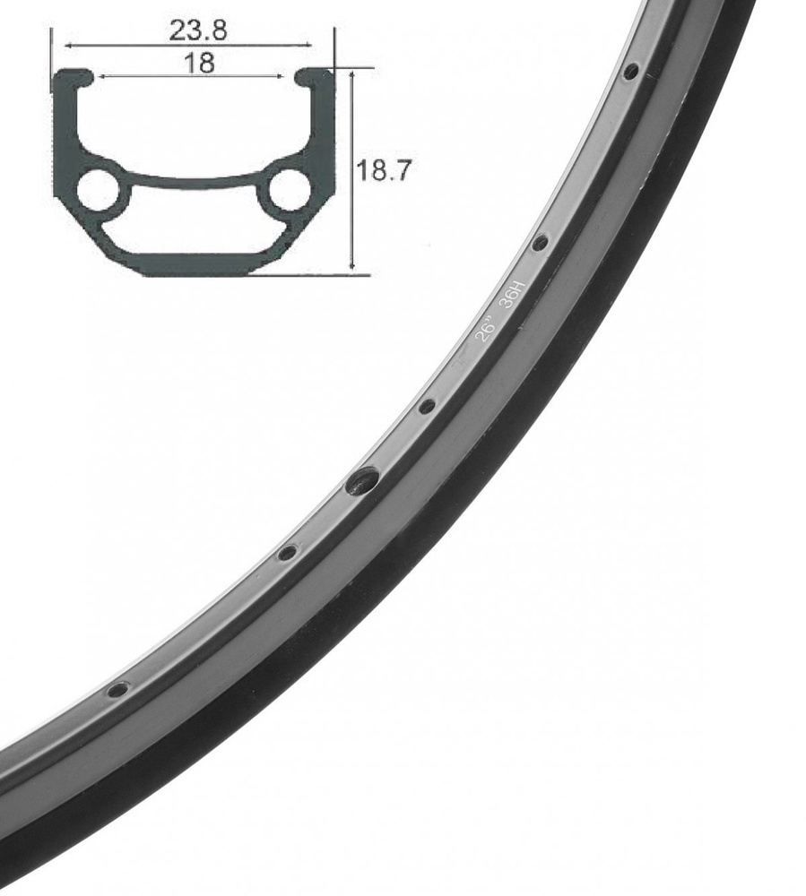 Обод двойной STELS 26" HLQC-08A 14Gx36H 330131 #1