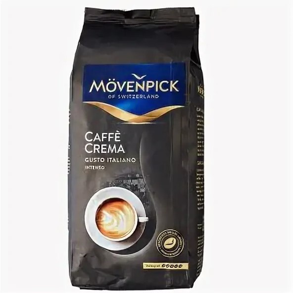 Кофе Movenpick Caffe Crema в зернах, 1 КГ - купить с доставкой по ...