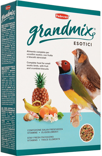 Padovan Корм для экзотических птиц Grandmix Esotici 400г #1